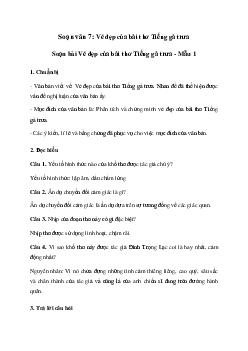 Vẻ đẹp của bài thơ "Tiếng gà trưa" | Soạn văn 7 Cánh diều