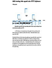 Phân Tích Môi Trường Bên Ngoài của FPT Software - Năm 2023