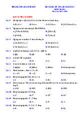 Đề cương giữa học kì 1 Toán 6 năm 2024 – 2025 trường THCS Hoài Thanh – Bình Định