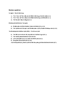 Final examination Microbiology