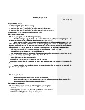 Rối Loạn Tạo Máu môn Di truyền y học | Trường Đại Học Y Dược Thái Bình