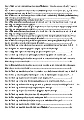 Lý thuyết và Khái niệm Cơ Bản Môn Marketing du lịch | Đại học Văn hóa Hà Nội