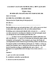 Đề kiểm tra giữa kì 1 môn Tiếng Anh lớp 10 trường THCS&THPT Tạ Quang Bửu năm học 2025 - 2026