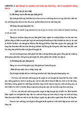 Quy luật giá trị, cung cầu và lưu thông tiền tệ | Môn Kinh tế chính trị - Trường Đại học Bách khoa - Đại học Quốc gia Thành phố Hồ Chí Minh