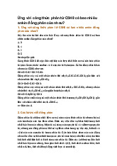 Ứng với công thức phân tử C5H8 có bao nhiêu ankin đồng phân của nhau?