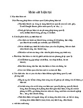 Khảo sát hiện trạng môn Hệ thống Thông tin trong Kế toán| Trường Đại học Công nghiệp Thành phố Hồ Chí Minh