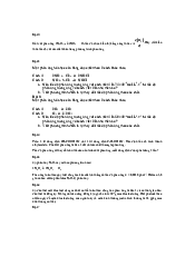 Bài tập ôn tập làm thêm - so fun môn Hóa Đại cương | Đại học Bách Khoa, Đại học Đà Nẵng