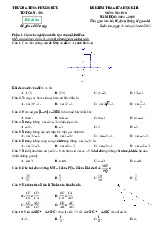 Đề giữa học kì 2 Toán 8 năm 2024 – 2025 trường THCS Phước Bửu – BR VT có đáp án