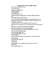 Đề cương trắc nghiệm môn kinh tế vi mô –Trường Đại học Nguyễn Tất Thành