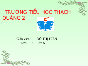 Giáo án điện tử Toán 5 Cánh diều: Luyện tập chung