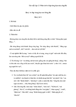 Phân tích vẻ đẹp hung bạo của sông Đà (3 Dàn ý + 14 Mẫu) | Văn mẫu lớp 12