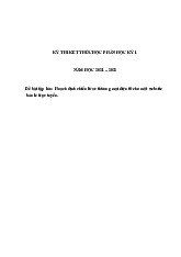 Hoạch định chiến lược thương mại điện tử cho một website bán lẻ trực tuyến | Bài tập lớn Môn Thương mại điện tử - Trường Cao đẳng Kinh tế - Kỹ thuật Công thương