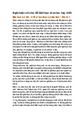 Nghị luận với chủ đề Giới hạn chọn lọc hay nhất