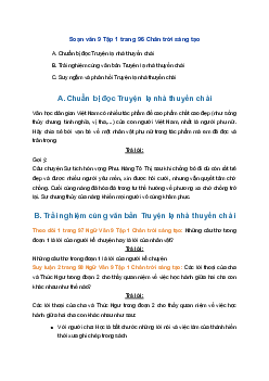 Soạn bài Truyện lạ nhà thuyền chài | SGK Ngữ Văn 9 Chân trời sáng tạo (Tập 1)