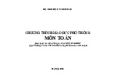 Chương trình giáo dục phổ thông tổng thể nôn Toán 2018 | Đại học Sư phạm Hà Nội 2
