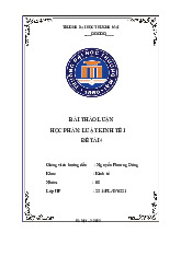 Tình huống về doanh nghiệp tư nhân | Bài Thảo Luận Luật Kinh Tế