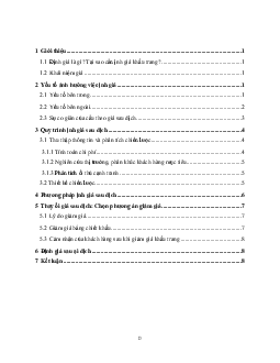 Tiểu luận Tiếp thị căn bản về Định giá đề tài "Định giá sản phẩm khẩu trang sau dịch COVID 19"
