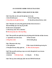 Tổng hợp 450 Câu Hỏi Trắc Nghiệm Pháp Luật Đại Cương | Học viện Hành chính Quốc gia