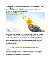 Văn mẫu lớp 11: Nghị luận về sự lạc quan  trong cuộc sống