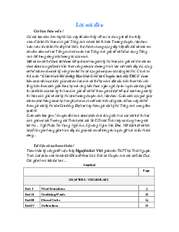 Giáo trình bồi dưỡng Học Sinh Giỏi và Chuyên Anh cấp THCS (327 trang)