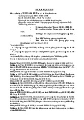 Bài tập thực hành môn Kế toán doanh nghiệp | Đại học Đồng Tháp