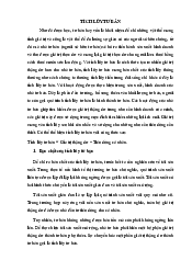 Tích luỹ tư bản đầy đủ trong - Triết học Mác Lênin | Trường Đại học Văn hóa Hà Nội