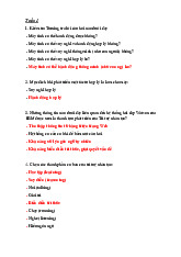 Bộ câu hỏi trắc nghiệm môn Trí tuệ nhân tạo | Trường Đại học Bách Khoa Hà Nội