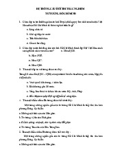 TOP câu hỏi trắc nghiệm Môn Triết học Mac-Lenin & Tư tưởng Hồ Chí Minh | Trường Đại học Luật Hà Nội