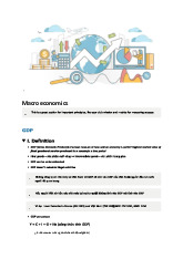 Tài liệu ghi chép - Môn Kinh tế vĩ mô - Đại Học Kinh Tế - Đại học Đà Nẵng