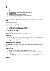 Tài liệu dẫn luận buổi 1 môn Dẫn luận ngôn ngữ | Đại Học Hà Nội