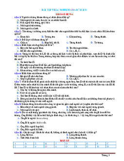 Bài tập trắc nghiệm GDCD 7 Bài 8: Khoan dung (có đáp án)