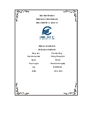 Tiểu luận môn thương mại điện tử | Trường đại học Điện Lực