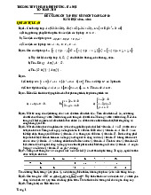 Đề cương học kì 1 Toán 10 năm 2025 – 2026 trường THPT Phan Đình Phùng – Hà Nội