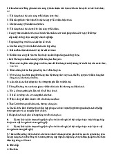 Luật Kinh Tế 3 - Trắc Nghiệm Về Doanh Nghiệp và Hợp Đồng | Trường đại học kiến trúc Hà Nội