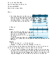 Bài thực hành Phân tích dữ liệu giá nhà môn Thống kê trong kinh tế và kinh doanh | Trường Đại học Kinh tế Quốc dân