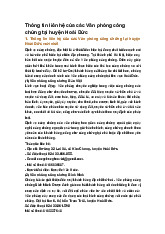 Thông tin liên hệ của các Văn phòng công chứng tại huyện Hoài Đức