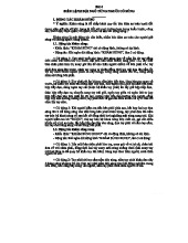 Bài 4 ĐIỀU LỆNH ĐỐI NGŨ TƯỜNG NGƯỜI CÓ SÚNG - Hướng Dẫn Thực Hành