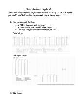 Báo cáo mạch số mạch đếm | Môn Mạch số - Đại học Cần Thơ