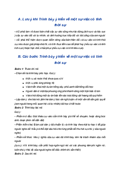 Soạn bài Trình bày ý kiến về một sự việc có tính thời sự (con người trong mối quan hệ với tự nhiên) | SGK Ngữ Văn 9 Kết nối tri thức (Tập 1)