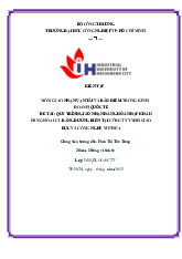Quy Trình Giao Nhận Hàng Hóa Nhập Khẩu LCL Đường Biển Môn Hành vi khách hàng | Trường Đại học Công nghiệp Thành phố Hồ Chí Minh