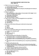 Ngân hàng trắc nghiệm môn kinh tế vĩ mô | trường Đại học Kinh tế Thành phố Hồ Chí Minh