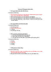 Đáp án Con người và môi trường chương 5 | Trường Đại học Mở Thành phố Hồ Chí Minh