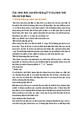 Các hình thái của tiền tệ là gì? Ví dụ hình thái tiền tệ Việt Nam