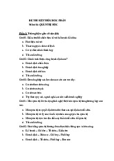 Đề cương QTHCB | Trường đại học kinh tế - luật đại học quốc gia thành phố Hồ Chí Minh