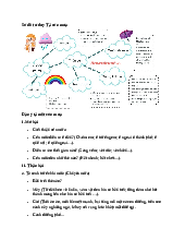 Tả một cơn mưa (Sơ đồ tư duy) | Tập làm văn 5 Kết nối tri thức