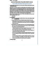 Bài Tập Tình Huống: Quyền Sở Hữu Tài Sản Theo BLDS 2015