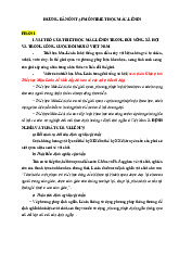 Hướng Dẫn Ôn Tập Môn Triết học Mac - Lenin | Trường Đại học Khoa học, Đại học Huế