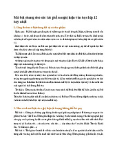 Mở bài chung cho các tác phẩm nghị luận văn học lớp 12 hay nhất