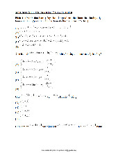 Một số câu trắc nghiệm ôn tập Giải tích hàm nhiều biến môn Giải tích 2 | Đại học Thủy Lợi