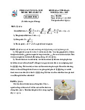 Đề khảo sát tháng 11 Toán 9 năm 2024 – 2025 trường THCS Giảng Võ – Hà Nội